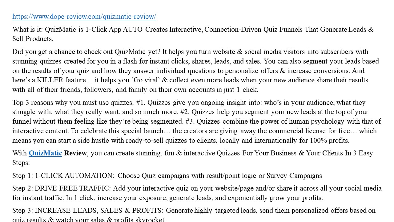 presentation player overlay