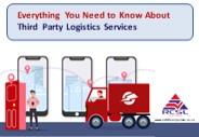 Everything You Need to Know About Third Party Logistics Services