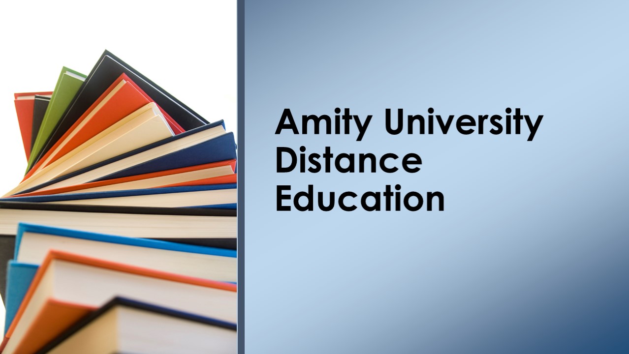 Amity University Distance Education