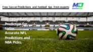 Best Soccer Predictions