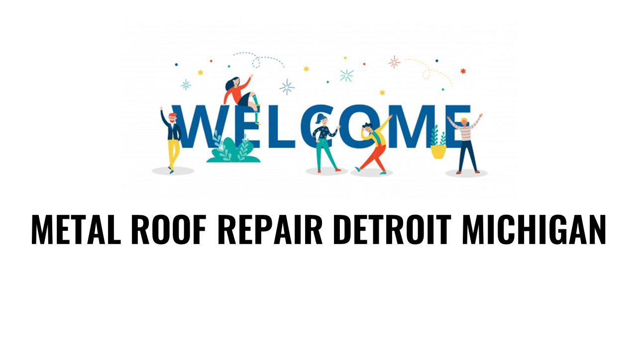 Metal  Roof Repair  Detroit Michigan