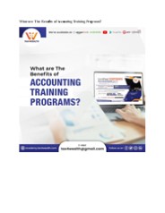 Online Accounting Courses