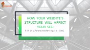 How Your Website’s Structure Will Affect Your SEO