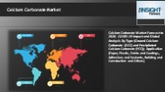 Calcium Carbonate Market Forecast to 2028