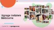 Signage Installer Melbourne