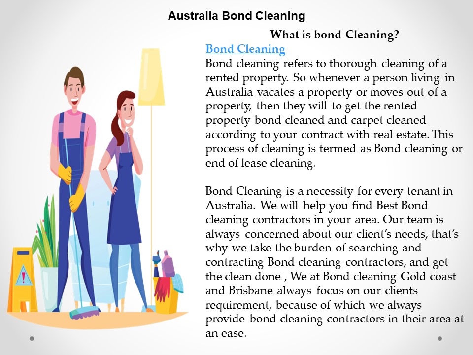 Australia Bond Cleaning