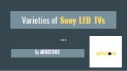 Sony Led 32 Inch