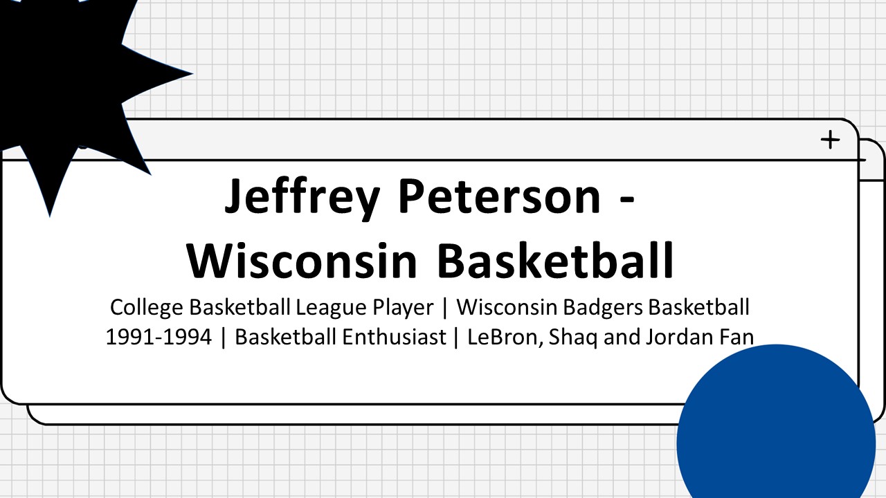 Jeffrey Peterson - Wisconsin - An Accomplished Professional