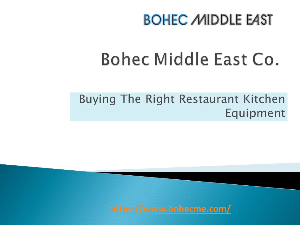 Buying The Right Restaurant Kitchen Equipment