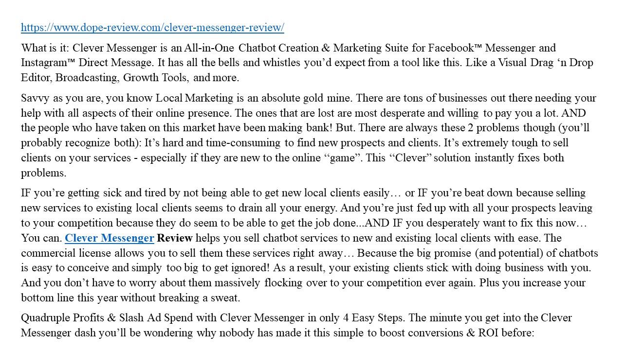 presentation player overlay