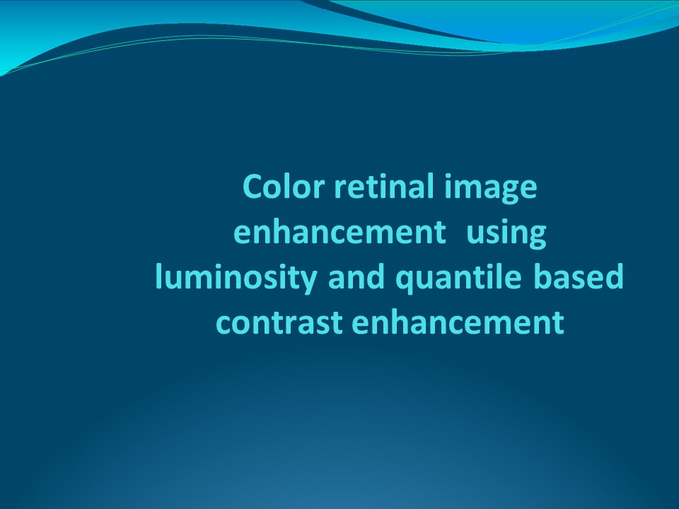 Detection of Retinal pigmentosa in paediatric age