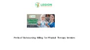 Perks of Outsourcing Billing for Physical Therapy Services