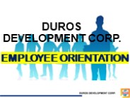 EMployee orientation