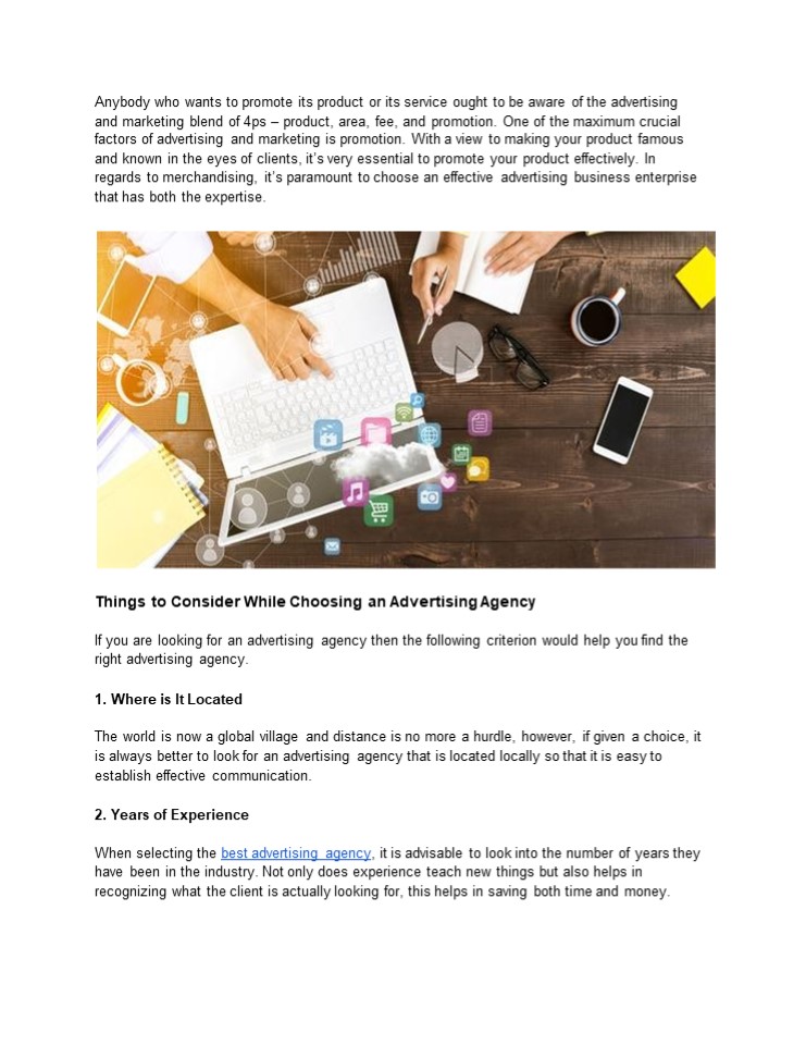 Best advertising agency