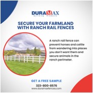 Secure Your Farmland With Ranch Rail Fences