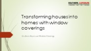 Best Window Coverings for Sliding Glass Doors