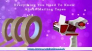 Everything You Need To Know About Mailing Tapes