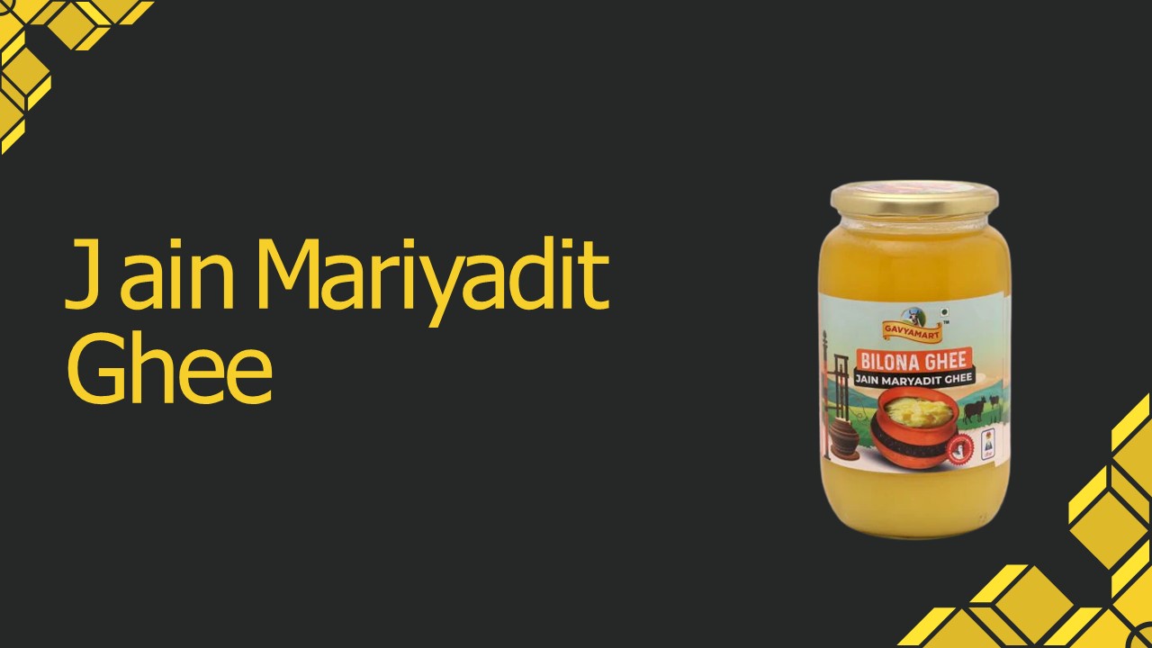 PPT Buy Jain Mariyadit Ghee online at Best Price PowerPoint