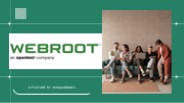 Webroot: Cybersecurity & Threat Intelligence Services