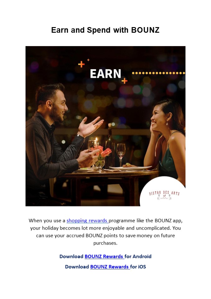 Earn and Spend with BOUNZ