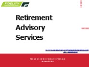 Retirement Advisory Services: What They Are And How They Help You
