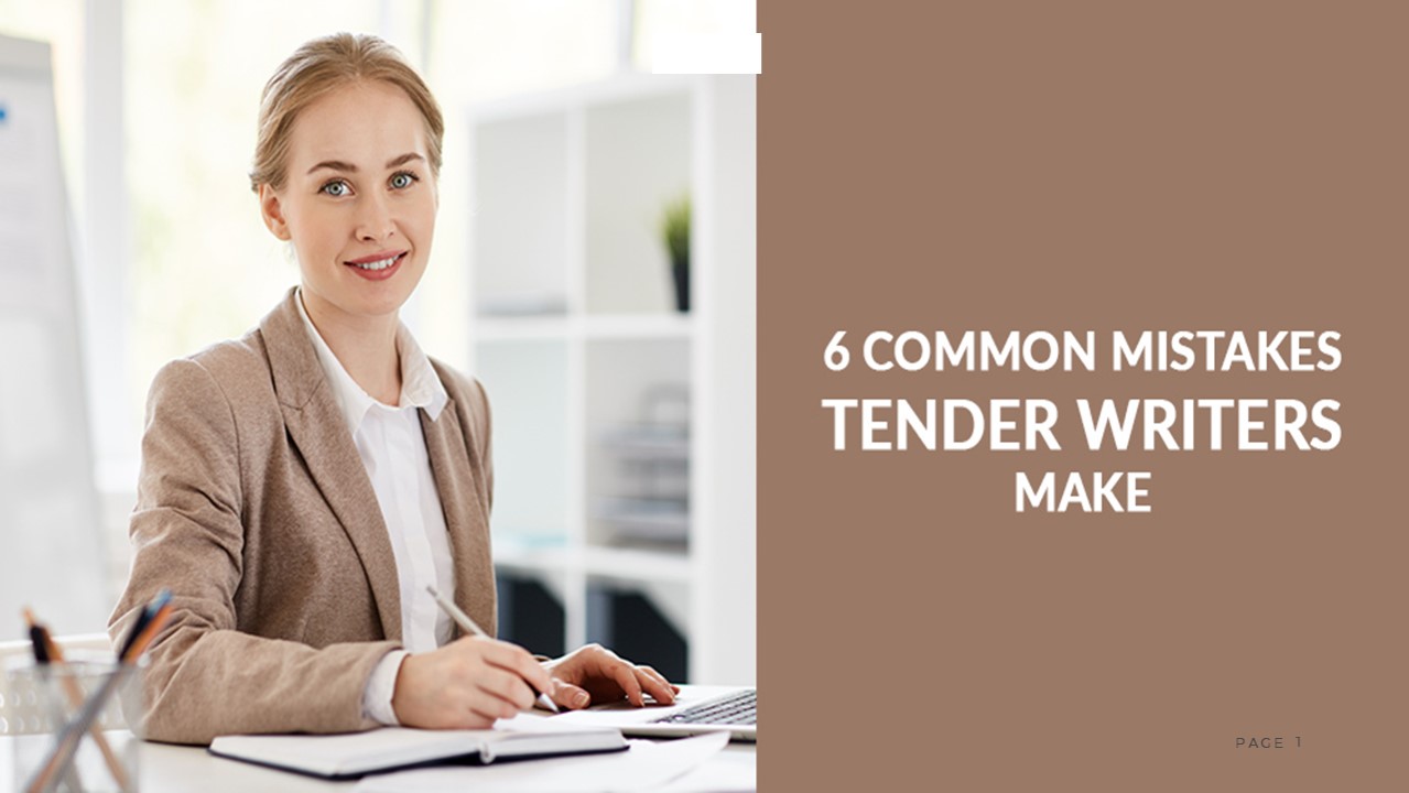 6 Common Mistakes Tender Writers Make