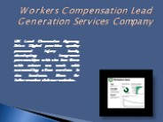 Workers Compensation Lead Generation Services Company (2)