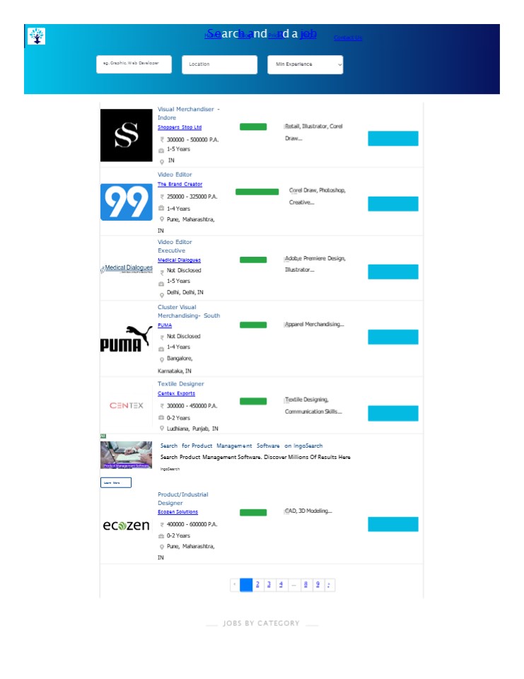 Fresher Corel Draw Job vacancy in Delhi - jobvacancyresult