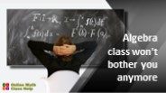 Algebra class won't bother you anymore!