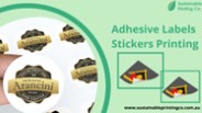 Adhesive Labels & Stickers Printing