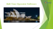 B2B Tour Operator Software