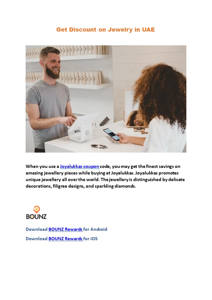 Get Jewelry Discount in UAE