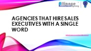 Top Executive Search Sales