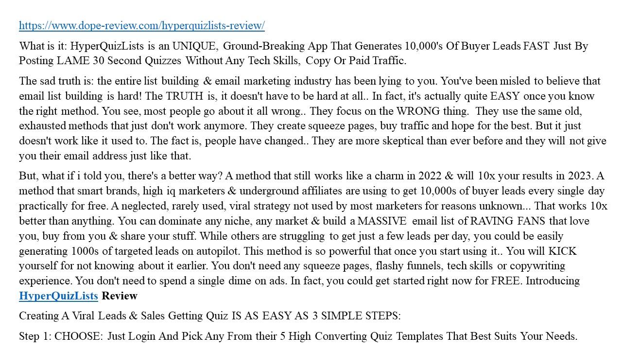 presentation player overlay