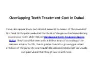 Overlapping Teeth Treatment Cost in Dubai