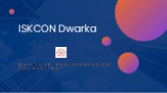 Free Helpline For Depression By ISKCON Dwarka