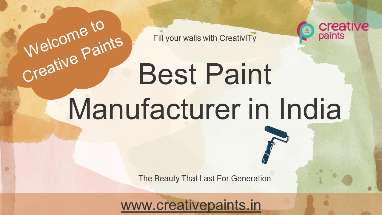 PPT Paint Walls With Best Exterior Paint India Creative Paints