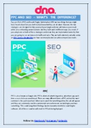 PPC and SEO – What's The Difference?