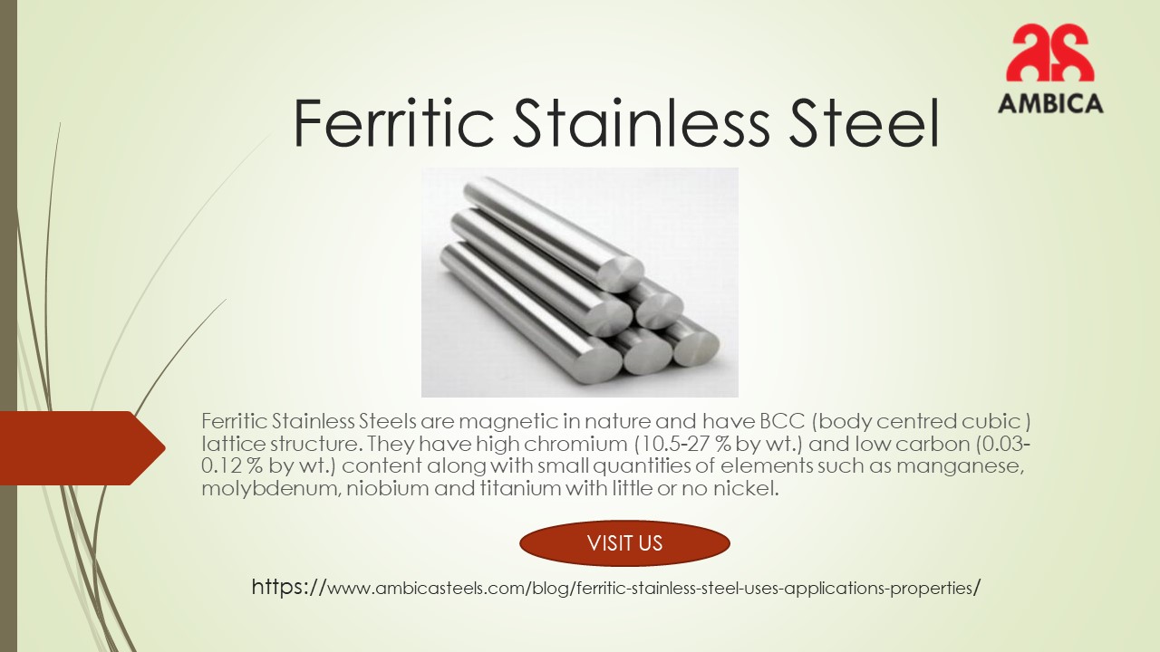 PPT Ferritic Stainless Steel PowerPoint presentation free to download id 95b482ZWI1O