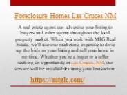 Foreclosure Homes Las Cruces NM