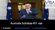 Australia 491 Visa