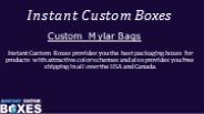 Custom Mylar Bags