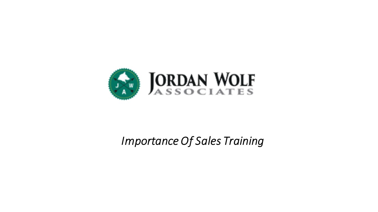 Importance Of Sales Training
