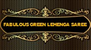 FABULOUS GREEN LEHENGA SAREE