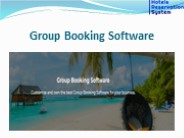 Group Booking Software