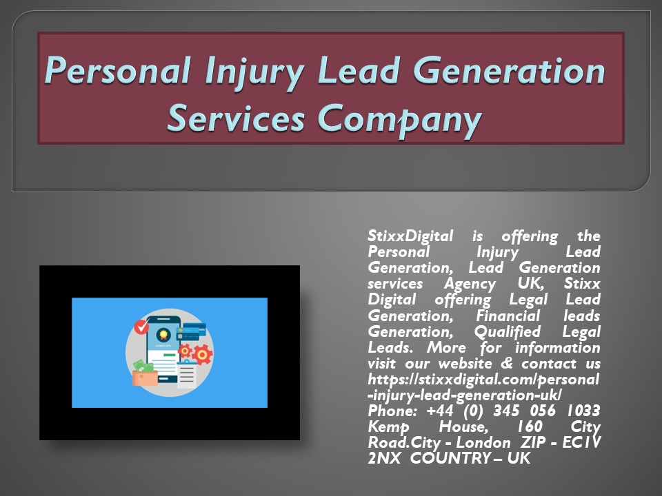 Personal Injury Lead Generation Services Company (1)