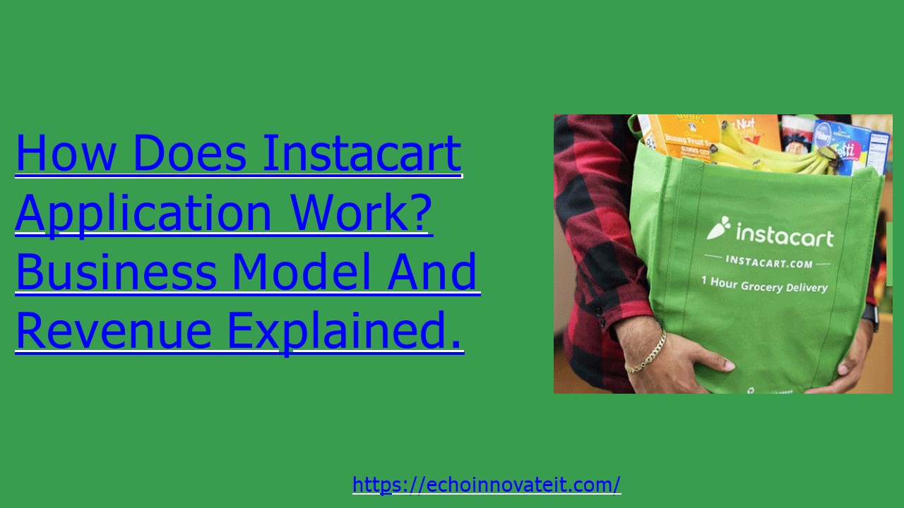 PPT How Does Instacart Application Work & Business Model And Revenue