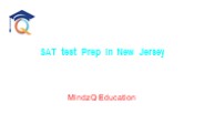 SAT Test Prep in New Jersey