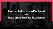 Simson Softwares - Designed for Insurance Broking Excellence