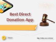 Best Direct Donation App